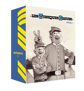 Couverture du livre « Les Tuniques Bleues : coffret vol.1 : Tomes 1 à 32 : compilation (1972-1991) » de Louis Salverius et Raoul Cauvin et Willy Lambil aux éditions Dupuis