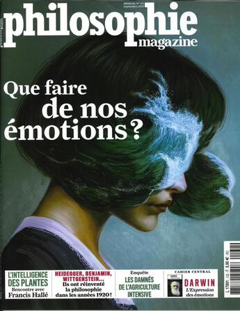 Couverture du livre « Philosophie magazine n 132 - que faire de nos emotions ? - septembre 2019 » de  aux éditions Philo Revue