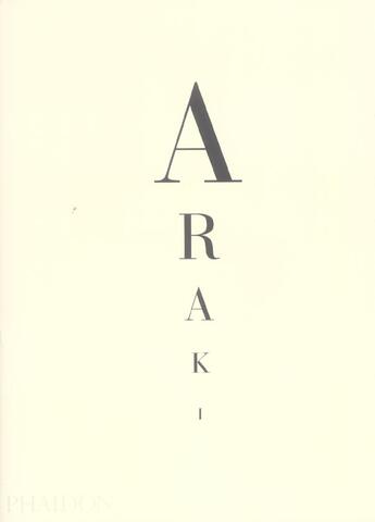 Couverture du livre « Araki » de Miki Akiko aux éditions Phaidon Press