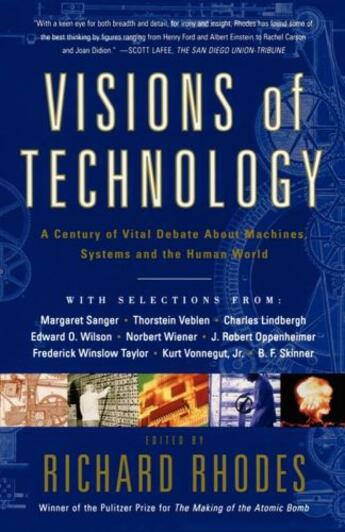 Couverture du livre « Visions Of Technology » de Rhodes Richard aux éditions Simon & Schuster