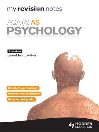 Couverture du livre « AQA (A) AS Psychology » de Lawton Jean-Marc aux éditions Hodder Education Digital