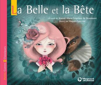 Couverture du livre « La belle et la bête » de Magali Fournier aux éditions Magnard