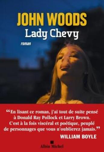 Couverture du livre « Lady Chevy » de John Woods aux éditions Albin Michel