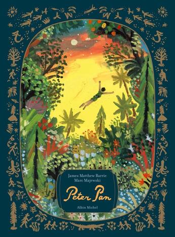 Couverture du livre « Peter Pan » de James Matthew Barrie et Marc Majewski aux éditions Albin Michel