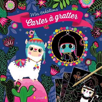 Couverture du livre « Cartes a gratter bebes animaux » de Wilmink Inga aux éditions Grund