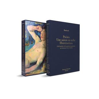 Couverture du livre « Poésies ; une saison en enfer, illuminations d'Arthur Rimbaud à la lumière de la peinture moderne au tournant du XXe siècle » de Arthur Rimbaud aux éditions Diane De Selliers