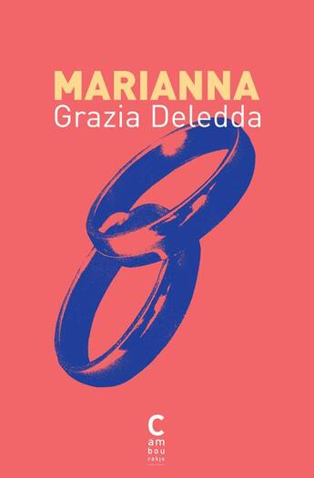 Couverture du livre « Marianna » de Grazia Deledda aux éditions Cambourakis