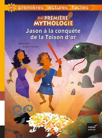 Couverture du livre « Jason à la conquête de la toison d'or adapté » de Helene Kerillis aux éditions Hatier