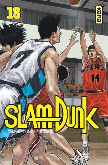 Couverture du livre « Slam dunk - star edition Tome 13 » de Takehiko Inoue aux éditions Kana