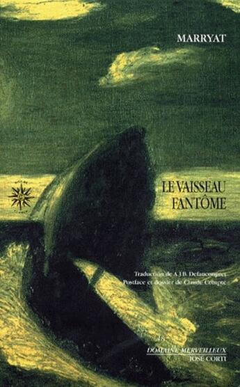 Couverture du livre « Le vaisseau fantôme » de Frederick Marryat aux éditions Corti