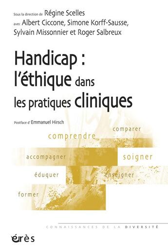 Couverture du livre « Handicap ; l'éthique dans les pratiques » de  aux éditions Eres