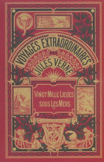 Couverture du livre « Voyages extraordinaires : vingt mille lieues sous les mers t.2 » de Jules Verne aux éditions Elcy Jeunesse