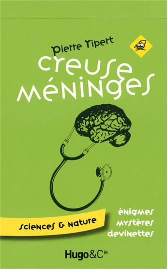 Couverture du livre « Creuse méninges t.2 » de Pierre Ripert aux éditions Hugo Image