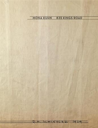 Couverture du livre « Mona kuhn 835 kings road » de Kuhn Mona aux éditions Steidl