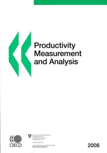 Couverture du livre « Productivity measurement and analysis » de  aux éditions Ocde