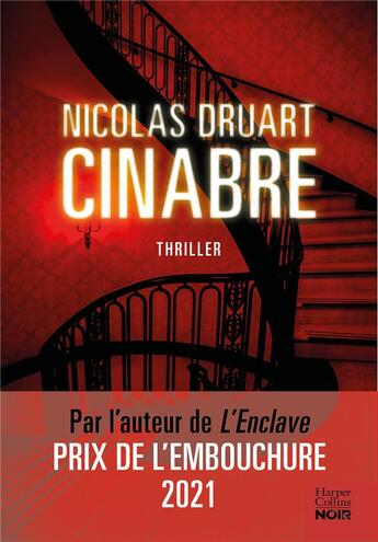 Couverture du livre « Cinabre » de Nicolas Druart aux éditions Harpercollins