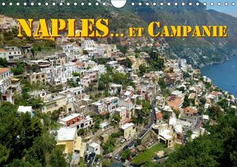 Couverture du livre « Naples et campanie calendrier mural 2018 din a4 horizontal - selection de vues de naples et » de Fabre D aux éditions Calvendo