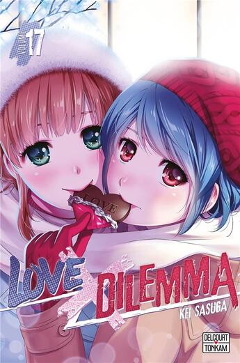 Couverture du livre « Love X dilemma Tome 17 » de Kei Sasuga aux éditions Delcourt