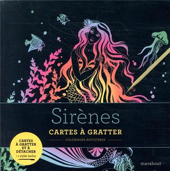 Couverture du livre « Cartes à gratter ; sirènes » de  aux éditions Marabout