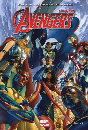 Couverture du livre « All new Avengers Tome 1 » de Mahmud Asrar et Mark Waid et Adam Kubert aux éditions Panini