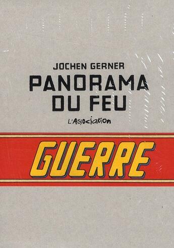 Couverture du livre « Panorama du feu » de Gerner Jochen aux éditions L'association