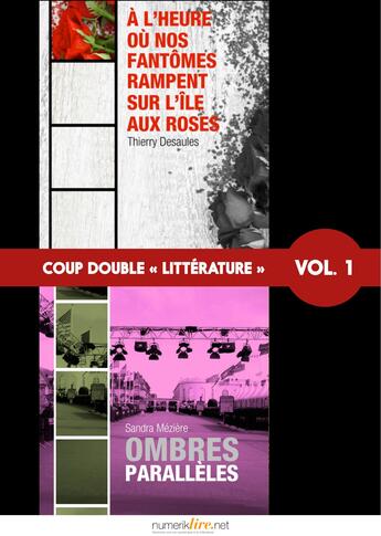 Couverture du livre « Ombres parallèles ; à l'heure où nos fantômes... » de Thierry Desaules et Sandra Meziere aux éditions Numeriklivres