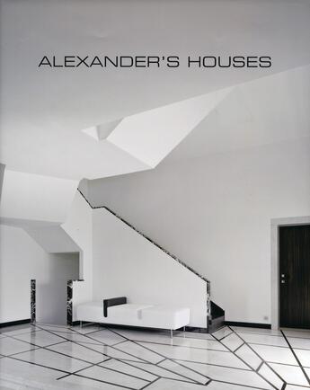 Couverture du livre « Alexander's houses » de Wim Pauwels aux éditions Beta-plus