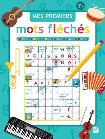 Couverture du livre « Mots fleches » de  aux éditions Le Ballon