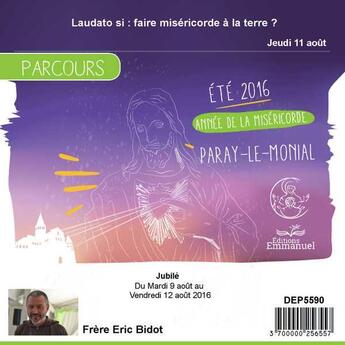 Couverture du livre « Laudato si : faire misericorde a la terre ? » de  aux éditions Emmanuel