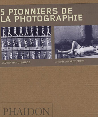 Couverture du livre « Coffret 55 ; 5 pionniers de la photographie » de  aux éditions Phaidon