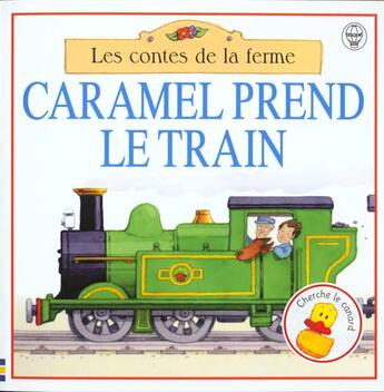 Couverture du livre « Caramel prend le train » de Heather Amery aux éditions Usborne