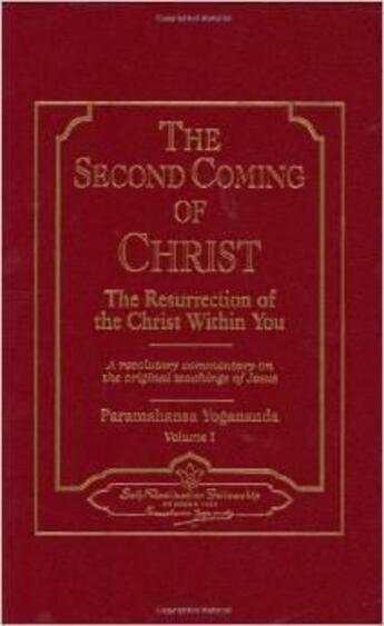 Couverture du livre « The second coming of Christ » de Paramahansa Yogananda aux éditions Srf