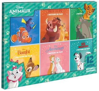 Couverture du livre « Disney animaux : coffret spécial animaux » de Disney aux éditions Disney Hachette