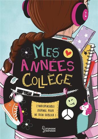 Couverture du livre « Mes annees college » de Loueslati Chadia aux éditions Larousse