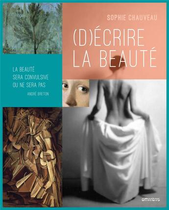 Couverture du livre « (d)écrire la beauté » de Sophie Chauveau aux éditions Omnibus