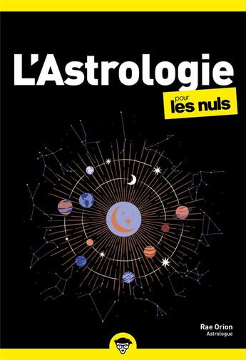 Couverture du livre « L'astrologie poche pour les nuls (2e édition) » de Orion Rae aux éditions First