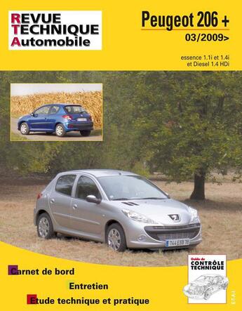 Couverture du livre « Peugeot 206 + - 03-2009> » de  aux éditions Etai