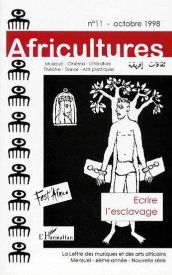 Couverture du livre « Écrire l'esclavage » de  aux éditions L'harmattan