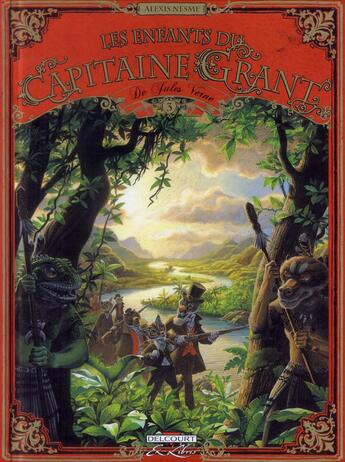 Couverture du livre « Les enfants du capitaine Grant, de Jules Verne t.3 » de Alexis Nesme aux éditions Delcourt