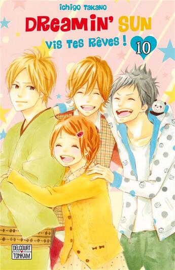 Couverture du livre « Dreamin' sun Tome 10 » de Ichigo Takano aux éditions Delcourt