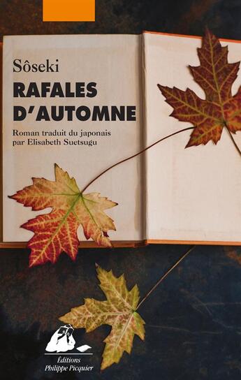 Couverture du livre « Rafales d'automne » de Soseki Natsume aux éditions Picquier