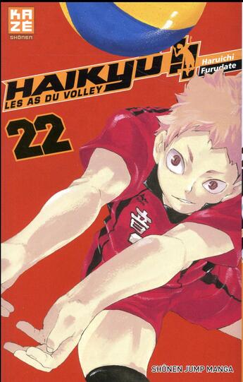 Couverture du livre « Haikyu !! les as du volley Tome 22 » de Haruichi Furudate aux éditions Crunchyroll