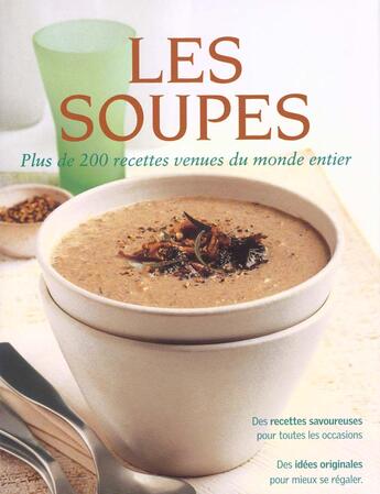 Couverture du livre « Soupes (Les) » de Delphine Negre aux éditions La Martiniere