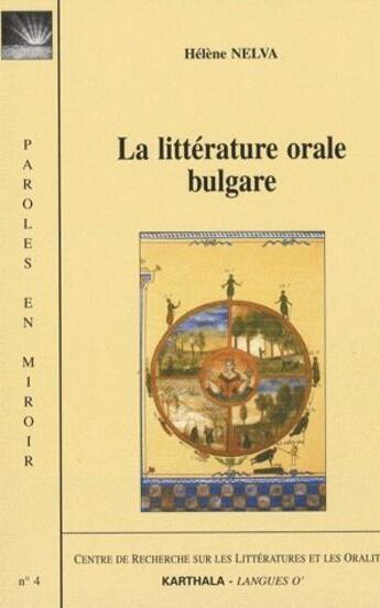 Couverture du livre « La littérature orale bulgare » de Helene Nelva aux éditions Karthala