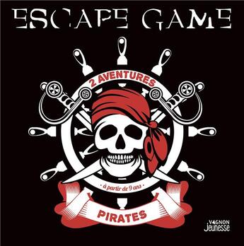 Couverture du livre « Escape game : deux aventures passionnantes ! » de Margot Briquet et Eric Nieudan Zephiriel aux éditions Vagnon