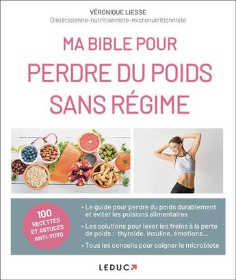 Couverture du livre « Ma bible pour perdre du poids sans régime » de Veronique Liesse aux éditions Leduc