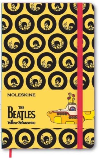 Couverture du livre « The Beatles carnet grand format ligne yellow » de  aux éditions Moleskine