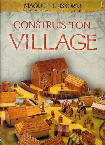 Couverture du livre « Construis ton village » de  aux éditions Usborne