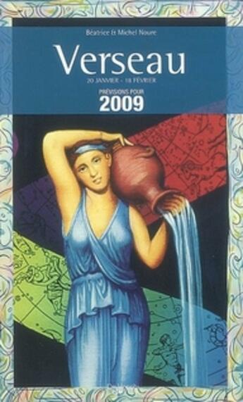 Couverture du livre « Verseau zodiaques 2009 » de Noure Beatrice aux éditions De Vecchi