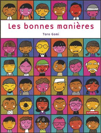 Couverture du livre « Les bonnes manières » de Taro Gomi aux éditions Autrement